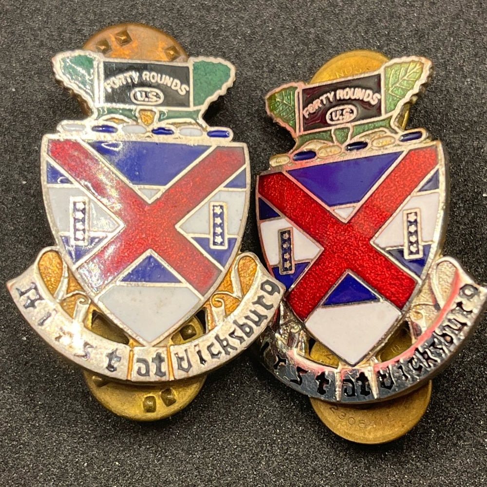 13th Infantry Regiment Unit Crest (First At Vicks… - image 1